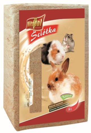 Vitapol Ściółka naturalna dla gryzoni 4.3kg (56l) Vitapol Ściółka naturalna dla gryzoni 4.3kg (56l)