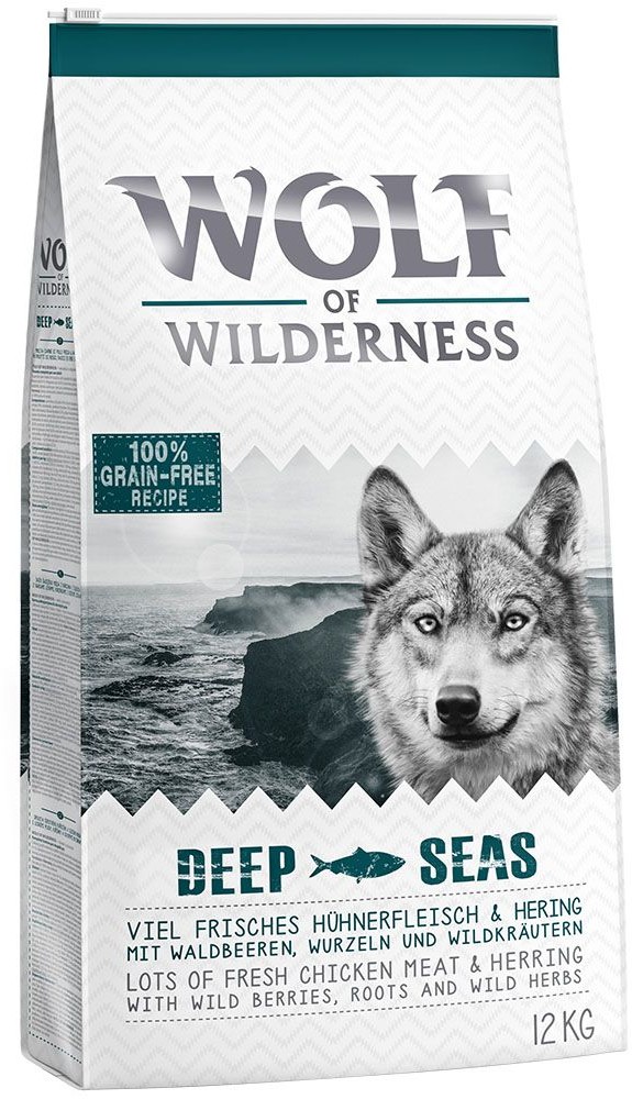 Wolf of Wilderness Adult Deep Seas 12 kg Wolf of Wilderness Adult Deep Seas 12 kg