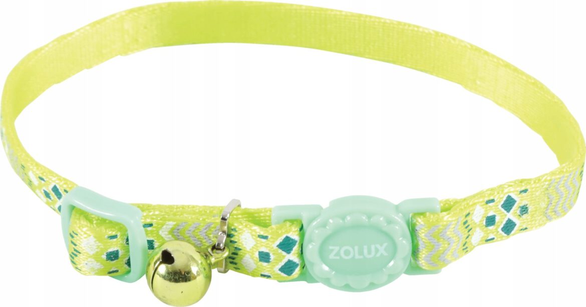 Zolux Obroża nylon regul Ethnic kol zielony Zolux Obroża nylon regul Ethnic kol zielony