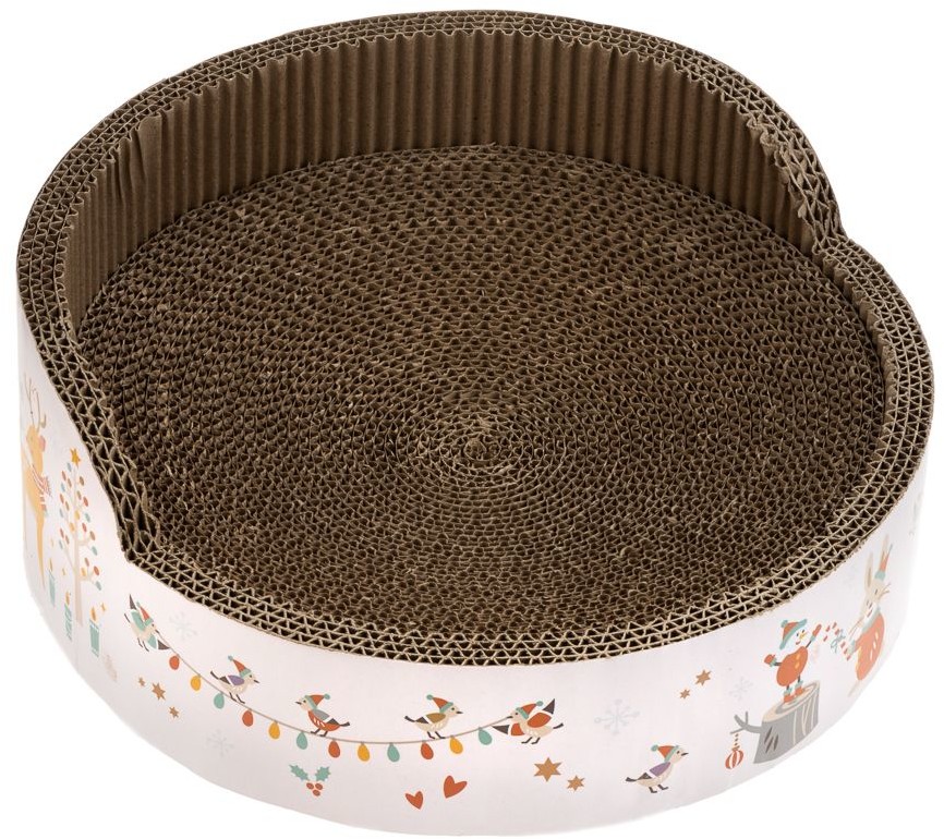 Zooplus Exclusive Relax, drapak dla kota edycja zimowa – x wys.: 39 x 14,5 cm Zooplus Exclusive Relax, drapak dla kota edycja zimowa - x wys.: 39 x 14,5 cm